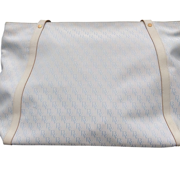 Authentic Bottega Veneta Blue Tote Bag – Large with Zipper Closure – Fits Laptop - Picture 13 of 16